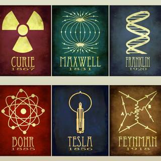 Scientific wallpaper