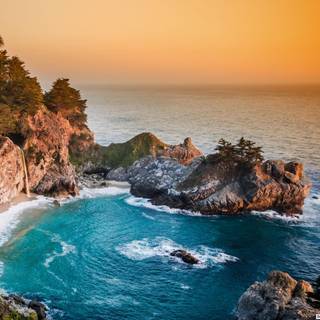 Coastline summer wallpaper