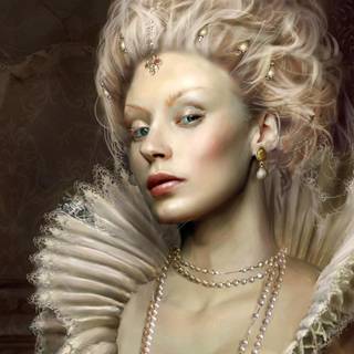 Medieval princess wallpaper