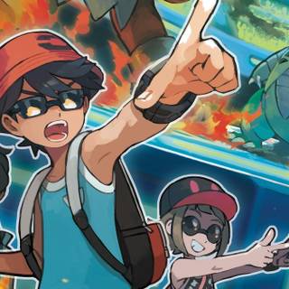 Pokémon the Series: Sun and Moon Ultra Legends wallpaper