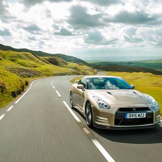 Nissan GTR paint job wallpaper