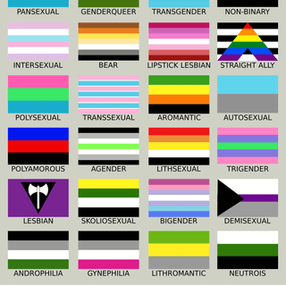 Genderfluid flag wallpaper
