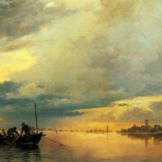 Oil painting wallpaper