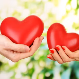 Two hearts wallpaper