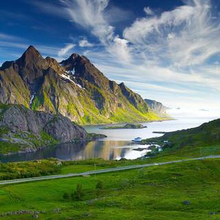 Summer mountains wallpaper