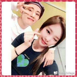 TaeNnie Taehyung x Jennie wallpaper