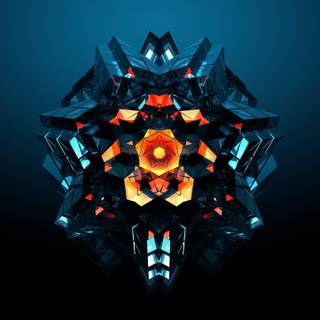 Symmetrical arts wallpaper