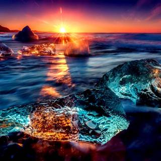 Splendor planet Earth wallpaper