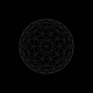 3D abstract circle wallpaper