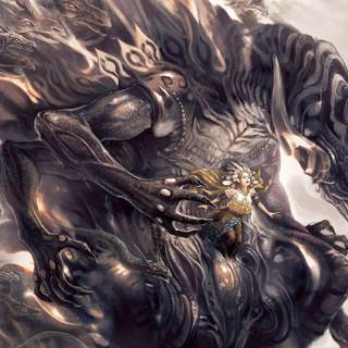 Fantasy monster wallpaper