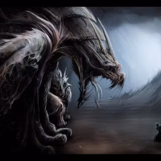 Fantasy monster wallpaper