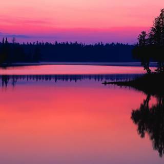 Sunset landscape wallpaper