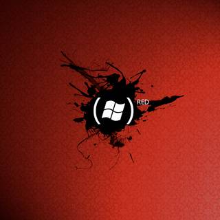 Windows 10 red wallpaper