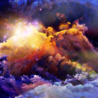 Colorful clouds wallpaper