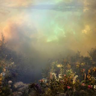 Colorful clouds wallpaper