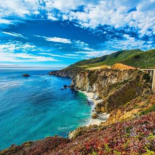Big Sur sunset wallpaper
