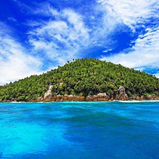 Caribbean island wallpaper