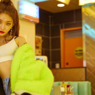 Kim Chungha wallpaper