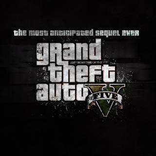 GTA 5 logo wallpaper