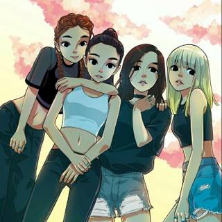 Jennie and Lisa wallpaper