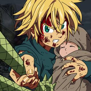 Meliodas and Elizabeth wallpaper