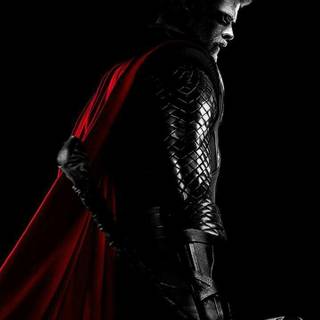 Thor with Stormbreaker wallpaper