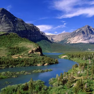 Summer river wallpaper