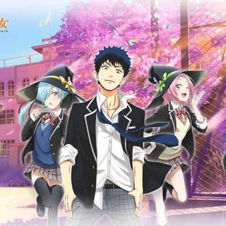 Yamada-kun and the Seven Witches wallpaper