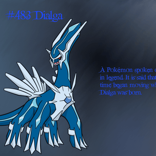 Dialga Pokémon wallpaper