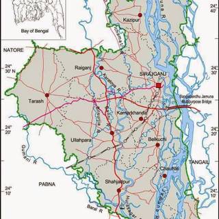 Bangladesh map wallpaper