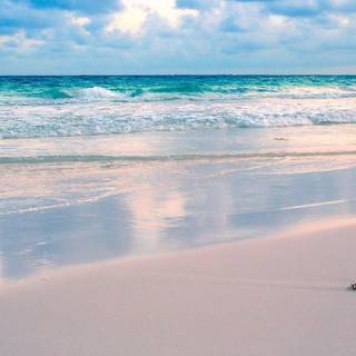Ideal sand beach wallpaper
