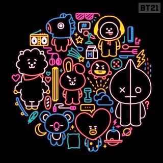 BT21 Van wallpaper