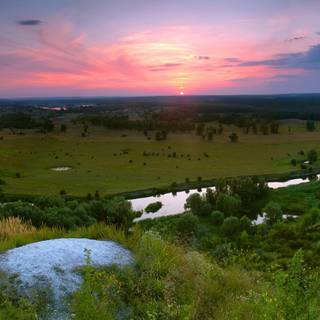 Nature sunrise landscape wallpaper