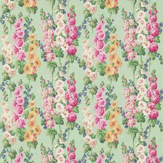 Pink Hollyhocks wallpaper