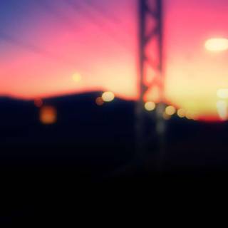 4K colorful sunset wallpaper