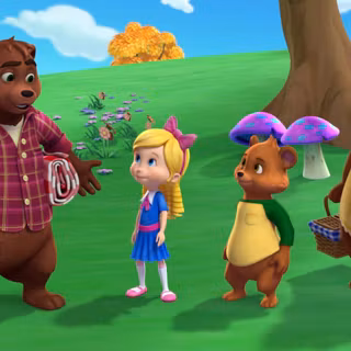 Goldie & Bear wallpaper