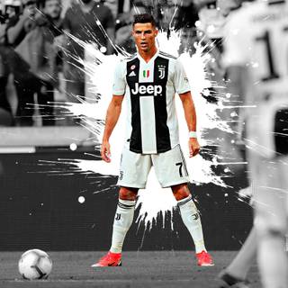 CR7 in Juventus wallpaper
