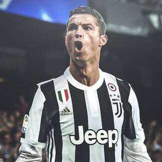 CR7 in Juventus wallpaper