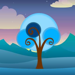 Vector art wallpaper