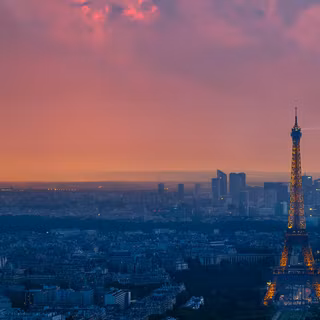 Teal and orange wallpaper