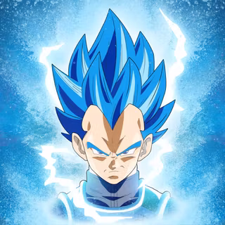 Vegeta blue evolution wallpaper