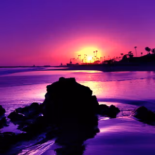 Amazing sunset wallpaper