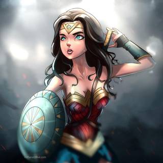 Wonder Woman 1984 artwork wallpaper