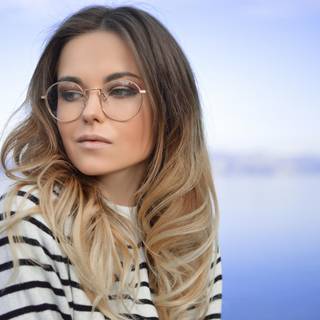 Hipster female wallpaper