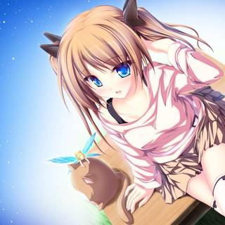 Elf couple wallpaper