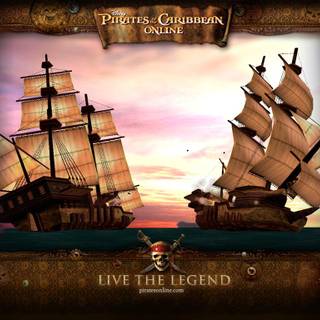 Pirates of the Caribbean all ships wallpaper