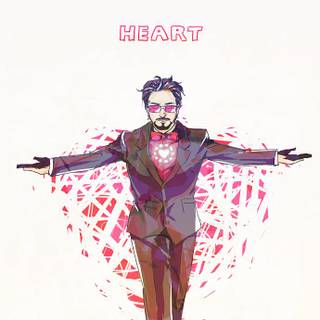 Tony Stark dress up wallpaper