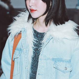 Red Velvet short hair wallpaper