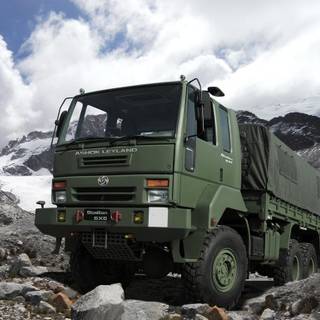 Ashok Leyland Army vehicle wallpaper