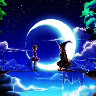 Night fantasy wallpaper